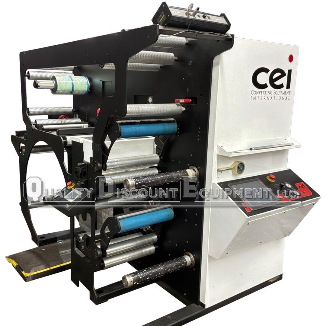 CEI 16" Slitter Rewinder