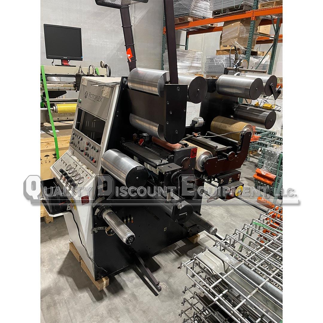 Rotoflex VSI-250 10" Slitter Rewinder Parts Machine