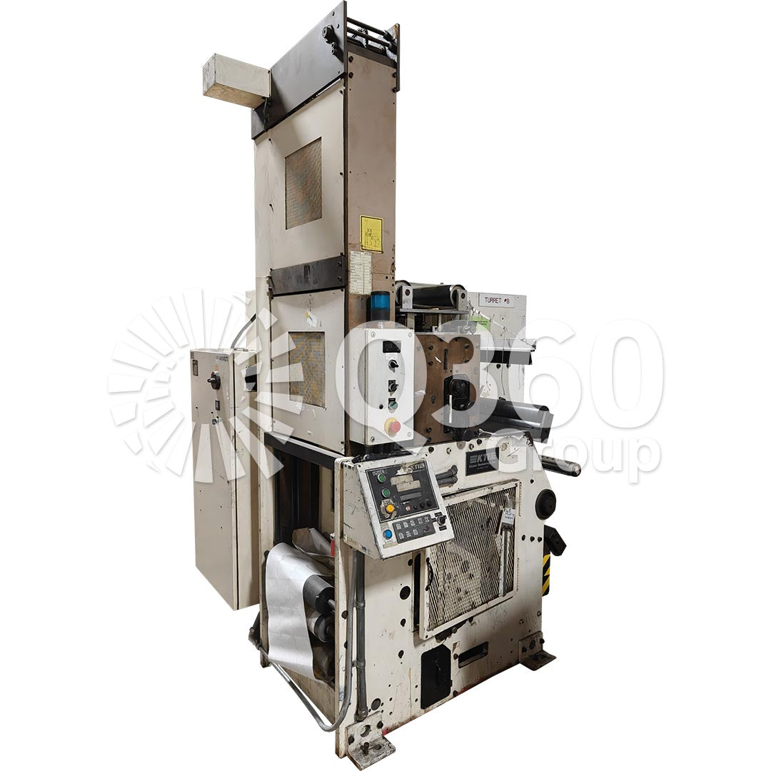 KTI MR1624-05 16" 3-Spindle Turret Rewinder