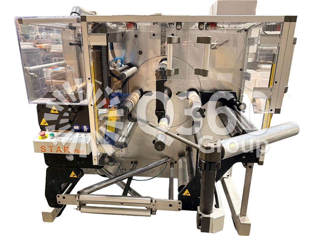 Prati Star Plus 16" Servo Glueless Turret Rewinder