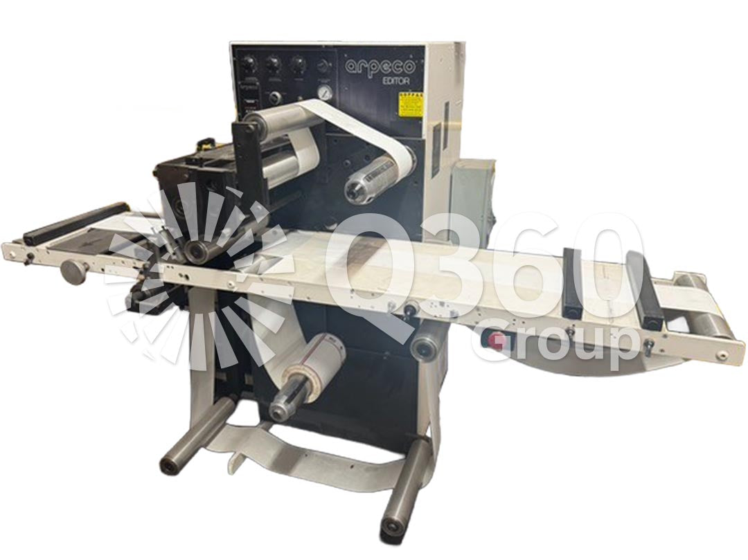 Arpeco Tracker 13" Slitter Rewinder