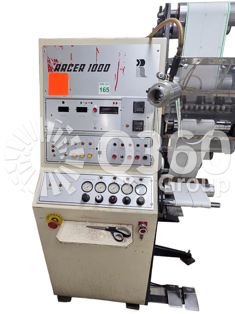 Rotoflex Racer 1000 10" Slitter Rewinder