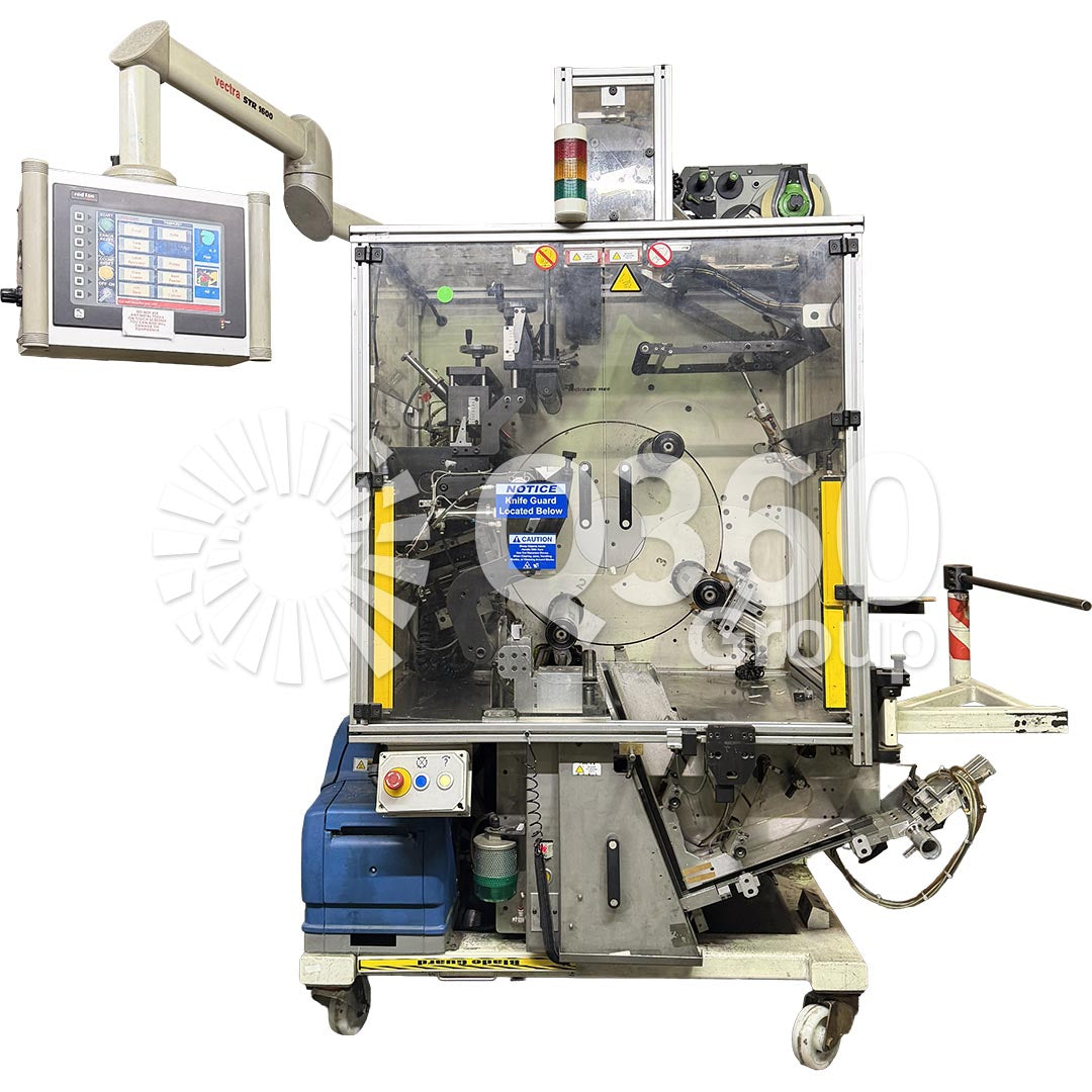ABG STR-1600 17" 4-Spindle Turret Rewinder