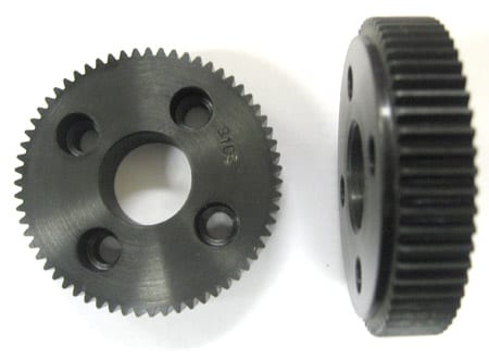 WEBTRON 650 / 750 REMOVABLE BASE ROLL GEAR .020 OVERSIZED, 1/8 63T, 20 DEGREE C GEARING - GEAR P/N 9108-1