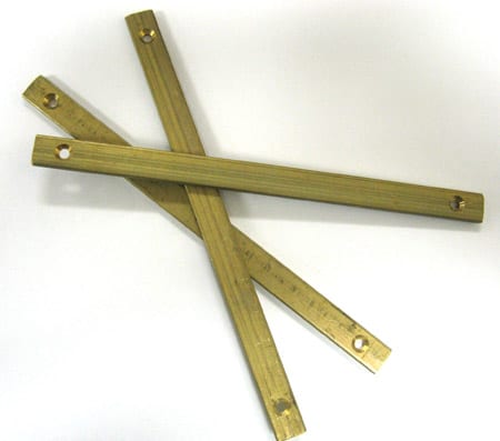 WEAR STRIPS - BRASS WEBTRON 650 / 750-zoom-1