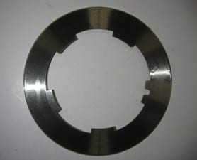 KTI DISH SLITTER MALE BLADE 4.000 X 2.559 X .047 BAYONET BORE FOR KTI TURRET