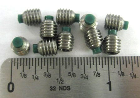 DISHED BLADE HOLDER SET SCREW 3/16" LENGTH