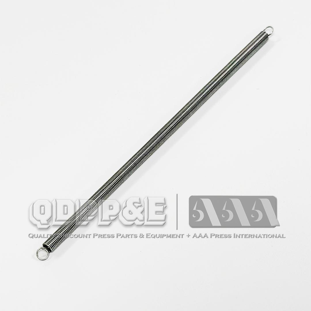 DISHED KNIFE HOLDER SPRING SPRING USED TO HOLD TOP BLADE ON P/N 93-0001 4.5" IN LENGTH, .015 THICKNESS