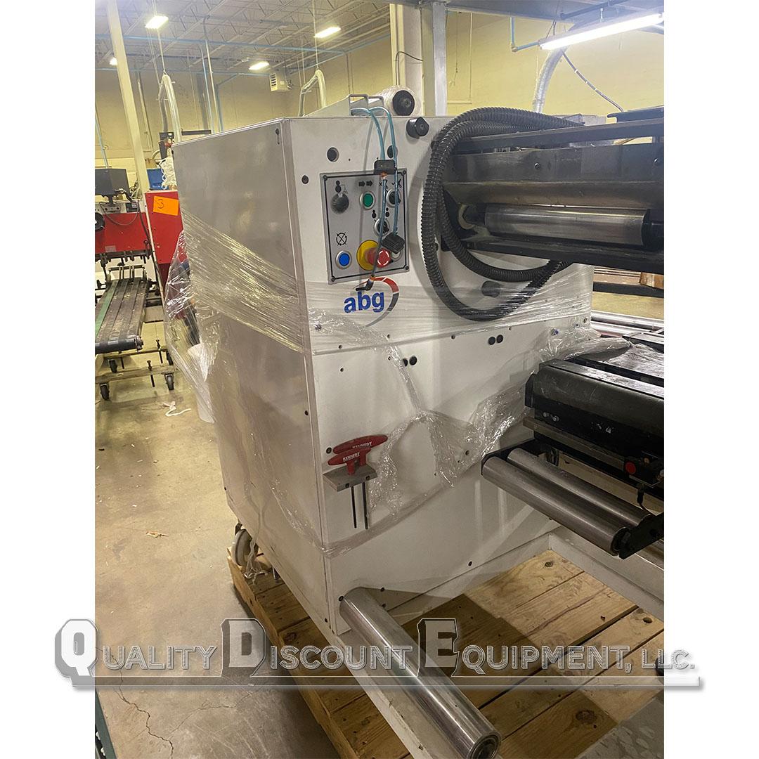 ABG Standalone 13" Slitter Assembly and 1.5" Core Hopper/Turret Rewind Core Feeder-zoom-2