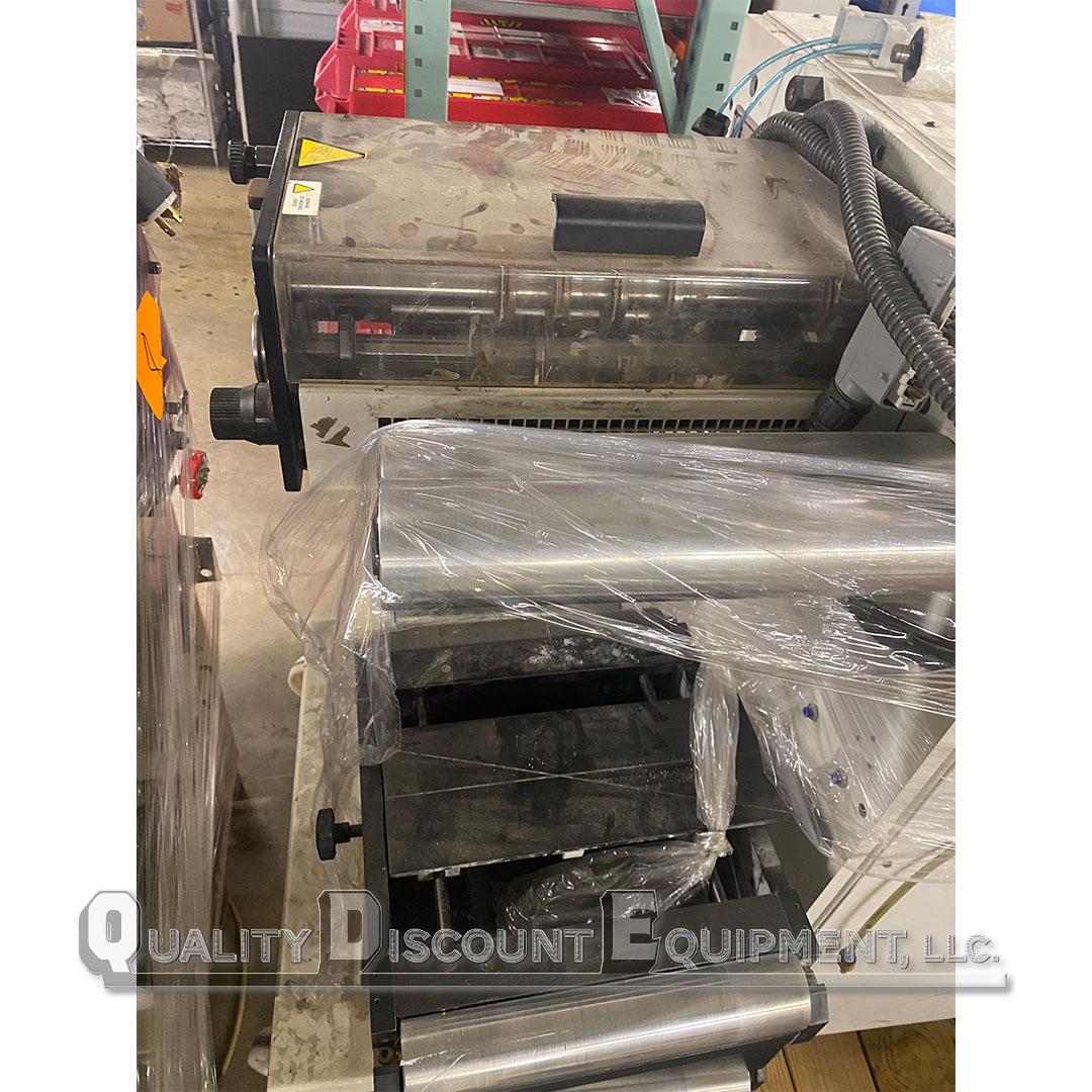 ABG Standalone 13" Slitter Assembly and 1.5" Core Hopper/Turret Rewind Core Feeder-3