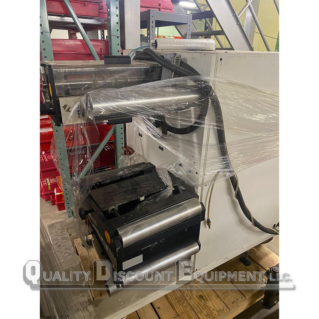 ABG Standalone 13" Slitter Assembly and 1.5" Core Hopper/Turret Rewind Core Feeder-zoom-5