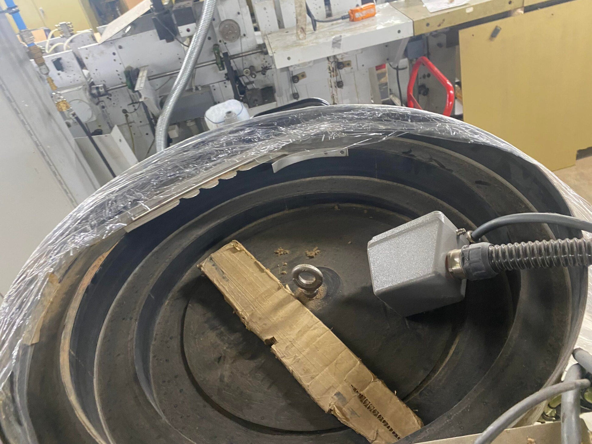 ABG Standalone 13" Slitter Assembly and 1.5" Core Hopper/Turret Rewind Core Feeder-9