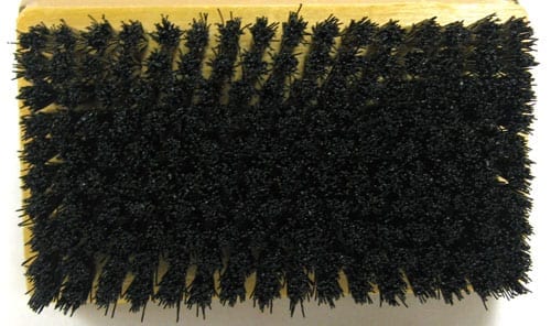 NYLON BRISTLE BRUSH WITH PLASTIC BLOCK