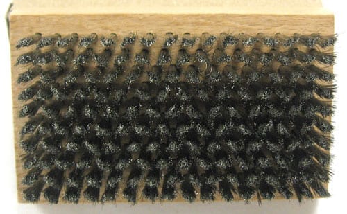 HORSE HAIR BRUSH WITH MOULDED PLASTIC BASE-zoom-1