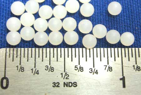 WEBTRON 3/16" DIA. NYLON BALL