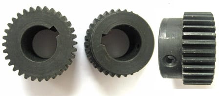 WEBTRON 650 / 750 STACKER GEAR 1/8 64T, 20 DEGREE, A GEARING, 32 TEETH W/ KEYWAY-zoom-1