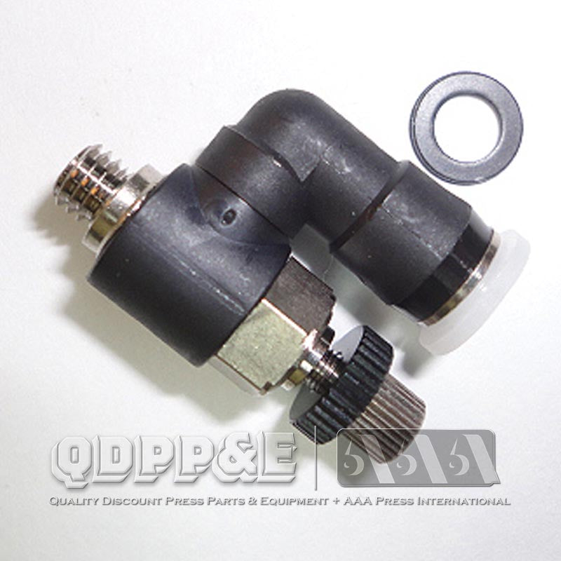 FLOW VALVE - 10-32 THD 5/32 ID  FOR AIR CYLINDER