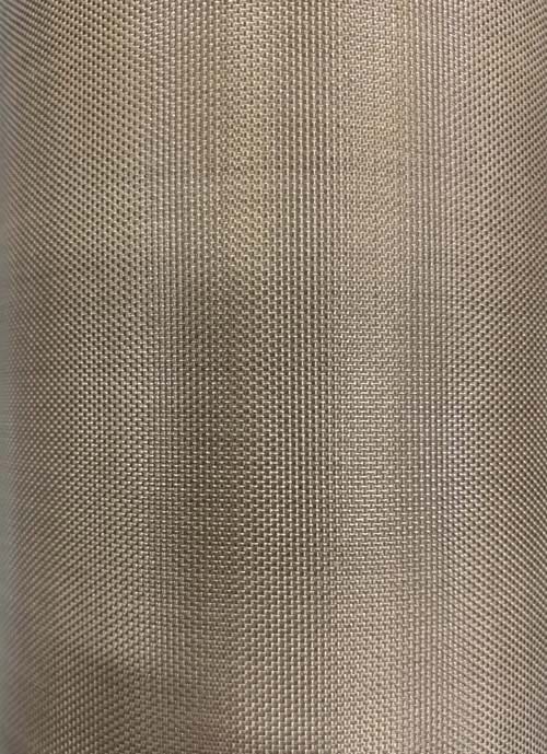 INUSTRIAL GRADE PTFE COATED FIBERGLASS POROUS FABRIC - TAN-10 MIL- 39.375" X 39.375"