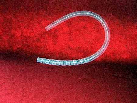 ACCORDIAN CLEAR DRAIN HOSE 3.33"-zoom-1