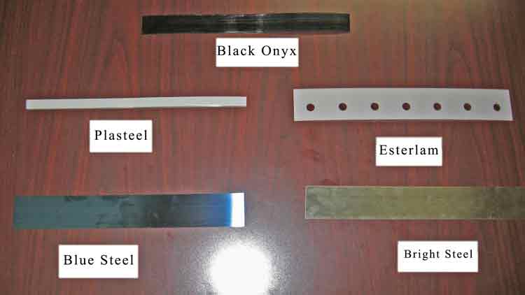 DR BLADE 1.5" X .008" X 10.50" LENGTH WITH CARBON STEEL, 125 MICRON TIP