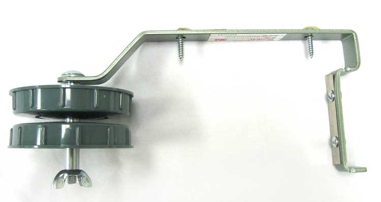 2" WALL MOUNT TAPE DISPENSER TAPE DISPENSER MOUNTED TO SIDE OF WALL TO DISPENSE TAPE