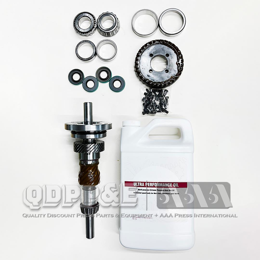 GEAR BOX REBUILD KIT USED ON MARK ANDY 2100, 2200, 4120, & 4150 PRINTING PRESS-zoom-1