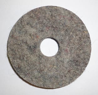 ALLIED GEAR 10" FELT PAD