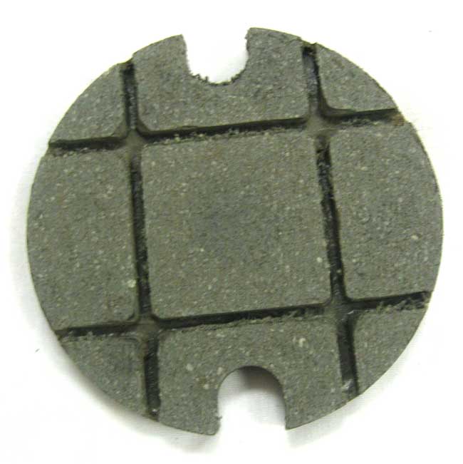 ARPECO CLUTCH PADS - PUCK STYLE ABOUT 3 1/4" DIAMETER X 1/4" THICK
