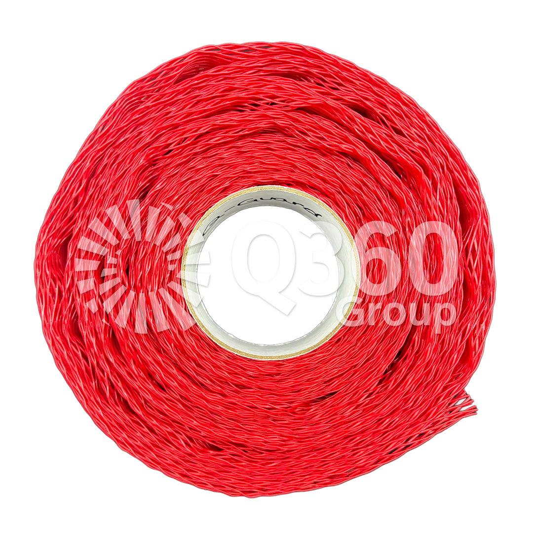 Q-GUARD SLEEVE 3X25FT-RED/BEIGE